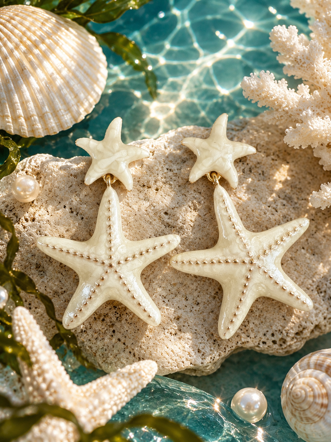 Starfish Earrings